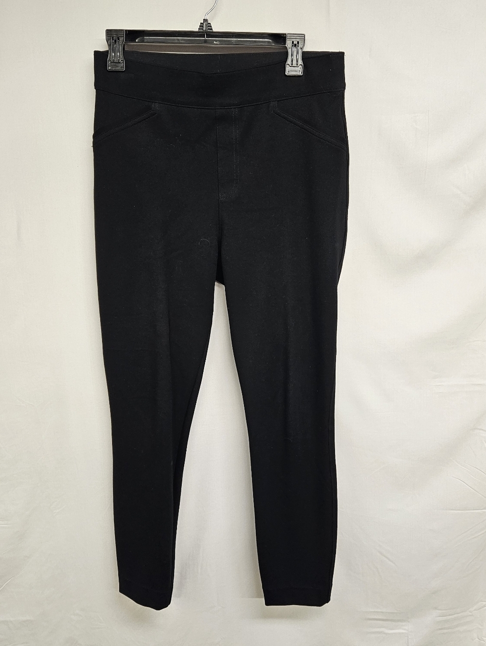 SPANX Women's The Perfect Pant Ankle Backseam Skinny Black size Medium